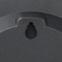 CASIO（カシオ）掛け時計 [電波 ステップ チャイム カレンダー] 直径360mm IC-2100J-9JF 1個 壁掛けタイプ アナログ表示 風防：ガラス