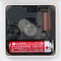 【アウトレット】CASIO（カシオ計算機） ちょっと小さめクオーツ時計 [クオーツ掛け時計] IQ-58ASK-7JF 1セット（5個：1個×5） オリジナル