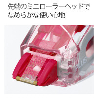 プラス 修正テープ ホワイパースライド 詰め替えテープ 幅5mm×11m ピンク 10個 49304