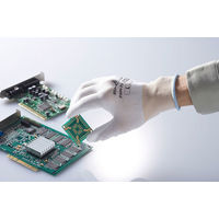 【ウレタン背抜き手袋】 ショーワグローブ 被膜強化パームフィット手袋 B0501 ホワイト L 1双