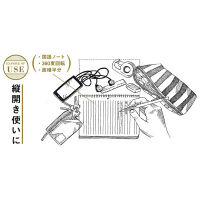 マルマン ノート A4 スパイラルノート 6.5mm横罫 80枚 5冊入 N235ES