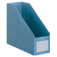 コクヨ ファイルボックス E&S ブルー フーE455B 1セット(25冊:1冊×25)