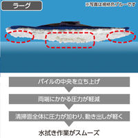 テラモト　FXブライトラーグ・ホルダーセット　レッド　CL-900-130-2　（直送品）