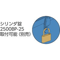 トラスコ中山 TRUSCO トランク型工具箱 333X137X96.5 シルバー T-320SV 1個 328-7980