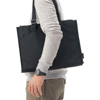 サンワサプライ カジュアルPCバッグ ブラック/15.6インチワイドまで対応 BAG-CA4BK 1個