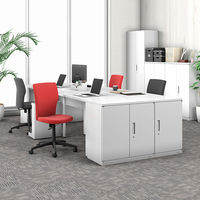 ナカバヤシ ロアス ソフトフィットチェア オフィスチェア 布張り 肘無し レッド RZC-605R 1脚 事務椅子 脚幅605mm ウレタンキャスター