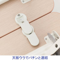 サンテック SFフォールディングテーブル 3人用 ダーク 幅1800×奥行450×高さ700mm 1台（取寄品）