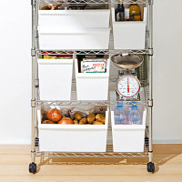 収納ケース コンテナーワイド（深） ホワイト JT-01 ジャスト・イット 吉川国工業所