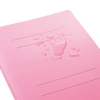 キングジム　フラットファイルクイックイン　A4タテ　オレンジ　4432　1袋（10冊入）