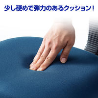 サンワサプライ スタンダードチェア ブルー SNC-A1BL 1セット（8脚）