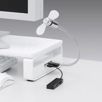 サンワサプライ　USBハブ付き机上液晶モニタスタンド　MR-LC201HW　（直送品）