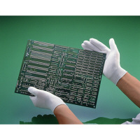 【ウレタン背抜き手袋】 ショーワグローブ ニューパームフィット手袋 M B0510 ホワイト 1双