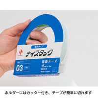 ニチバン 両面テープ ナイスタック 強力タイプ 幅15mm×18m NW-K15