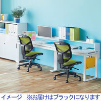 エルゴヒューマン エンジョイ ToBe オフィスチェア 座面クッション 肘無し ブラック EHT KM11 BK 1脚