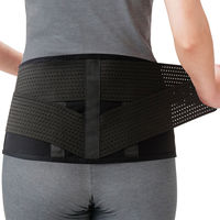 竹虎 ランバックソフト ブラック L 034054 コルセット 腰痛ベルト
