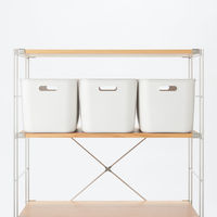 無印良品 やわらかポリエチレンケース 大 約幅25.5×奥行36×高さ24cm 良品計画