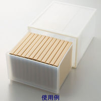 無印良品 ポリプロピレン クローゼットケース  大 1セット（6個） 良品計画