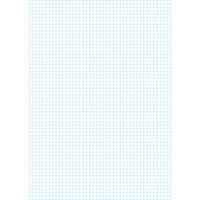 日本ノート　プロジェクトペーパー　A4タテ　5mm方眼　1冊