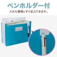 セマックドキュメントスタンド A4ヨコ ブルー MA-3100　セキセイ