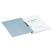 コクヨ　フリーワイドファイルひもとじタイプ　A4縦　2穴　青　1袋（5冊入）