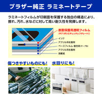 ピータッチ テープ スタンダード 幅12mm 白ラベル(黒文字) TZe-231V10 1セット（10個入） ブラザー