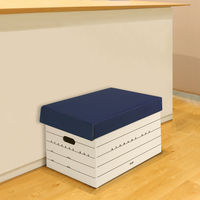 プラス ストレージボックス ネイビー DN-245 1個