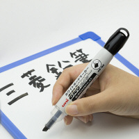 三菱鉛筆（uni） ホワイトボードマーカー お知らセンサー 中字角芯 黒 PWB1205K 5本
