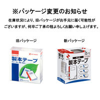ニチバン 製本テープ（再生紙） ロールタイプ 幅25mm×10m 白 BK-255