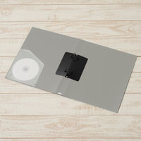 プラス 2リングファイル A4タテ 背幅35mm 灰 FC-101RF GY 1冊