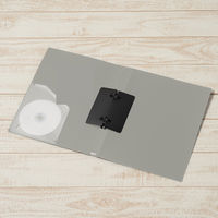 プラス 2リングファイル A4タテ 背幅29mm グレー FC-102RF GY 1冊