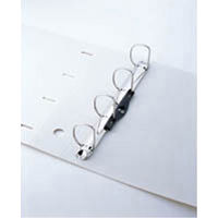 リヒトラブ リクエスト D型リングファイル 4穴 A4タテ 背幅64mm 白 G1280-0 1冊