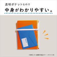 セキセイ マグネットポケット ポケマグ A4サイズ ホワイト PM-2745-70 1セット(5個:1個×5)