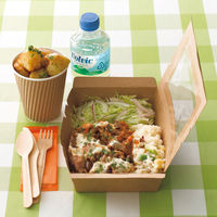 カラーパッケージおしぼり 平判 オレンジ 1箱（1200枚：100枚入×12袋）  オリジナル