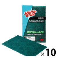 スコッチ・ブライト ナイロンたわし 緑 焦げ・錆落とし No. 96 10枚 96 BST スリーエム ジャパン