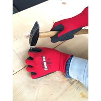 【天然ゴム背抜き手袋】 アトム タフレッド 1470 L 1双