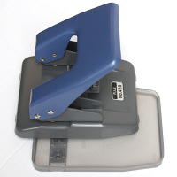 プラス　ペーパーパンチ　ブルー　NO.420　BL　（直送品）