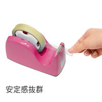 プラス テープカッター ピンク TC-301 1台（直送品）