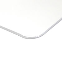 プラス　ななめカットデスクマットOAエコノミー（1590×690mm） 厚さ1.2mm 下敷きなし DMー167ES