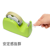 プラス テープカッター ライトグリーン TC-301 1台（直送品）