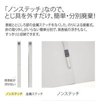 プラス エコノミーフラットファイルA4S GY No.021E 1パック(10冊入)（直送品）