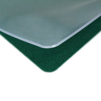 プラス　抗菌デスクマット　OAタイプ　中（幅1190×奥行690mm）　マット厚1.5mm　下敷き付　透明　41085