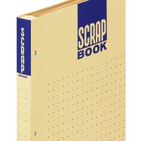 コクヨ　スクラップブックDとじ込み式　A4ドット入り　ラ-D40　1冊