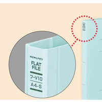コクヨ　フラットファイルＶ（樹脂製とじ具）　A3タテ　150枚とじ　桃（ピンク）　フ-V43P　1袋（10冊入）