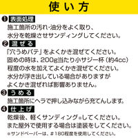 セメダイン へこみの補修・下地調整材 穴埋めパテ ホワイト 200g HJ-111 1個