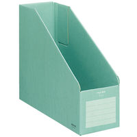 コクヨ ファイルボックス縦・横用 A4 収容幅94mm 緑 フーE455G 1冊
