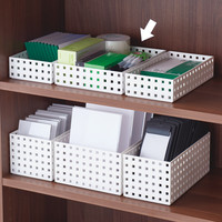 Like-it（ライクイット） ブリックス 280ワイドM ホワイト 9026 1セット（5個：1個×5） 吉川国工業所