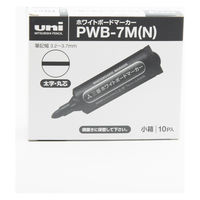 三菱鉛筆(uni) ホワイトボードマーカー 太字丸芯 赤 PWB7M 10本