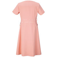 住商モンブラン LAURA ASHLEY（ローラ アシュレイ） ナースワンピース LW411 ピーチ/アメリピンク M 医療白衣 1枚（直送品）