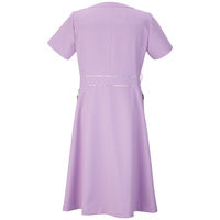 住商モンブラン LAURA ASHLEY（ローラ アシュレイ） ナースワンピース LW411 ラベンダー/アメリブルー M 医療白衣 1枚（直送品）