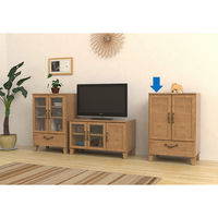 エイ・アイ・エス タンジェリン ストッカー ナチュラル 幅600×奥行396×高さ895mm TGR-602WD 1台（直送品）